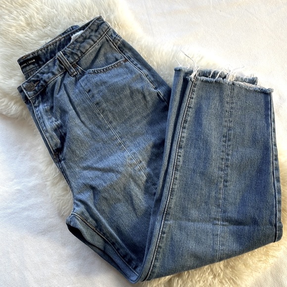 🦋3/40 BLUENOTES Cropped Jeans (32) - Picture 2 of 13